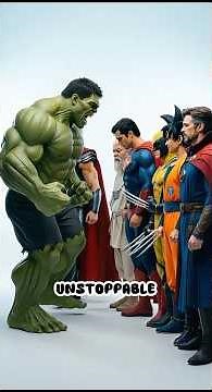 Hulk vs Every Strongest Hero - Who Actually Wins #marvel #dc #superhero