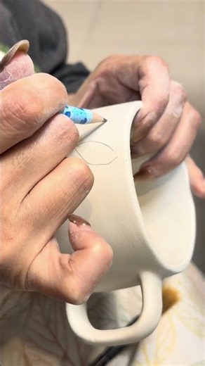 Mixing Colors for Ceramic Painting | Satisfying Art Process