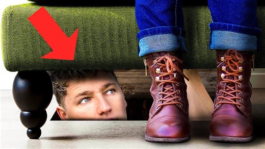 Man builds a secret room to hide away from his own family