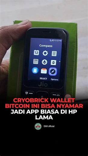 CRYOBRICK WALLET BITCOIN INI BISA NYAMAR JADI APP BIASA DI HP LAMA