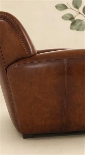 Luxury Leather Club Chair | Premium Craftsmanship & Timeless Design