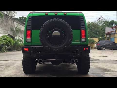Hummer H2 exhaust system - DRIFT XAUST