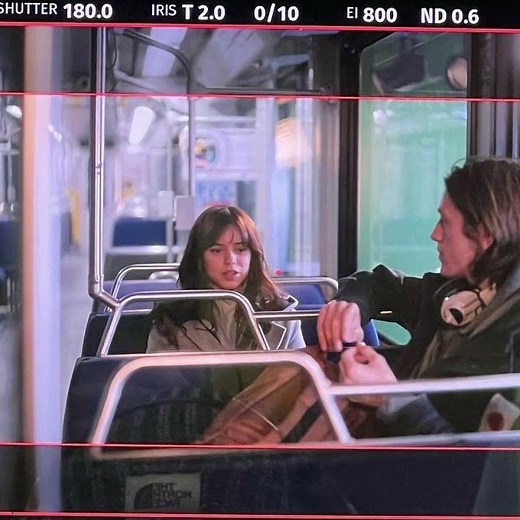 Jenna Ortega | behind the scenes of the movie Winter Spring Summer or Fall