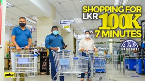 18 reactions | Ready! Set! Shop! This Christmas Eve, 3 lucky winners of the HSBC credit card seasonal promotion walked away with a cart full of goodies worth up to LKR 100,000, courtesy of HSBC Credit Cards! So, what was the challenge? Well, it was easier said than done – these 3 winners had 7 minutes to run throughout the supermarket and fill their carts with as many goodies as they possibly could. Here's what the winners had to say! | Pulse | Facebook