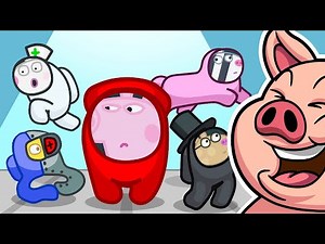 Peppa Pig VS Among Us! (Funny Animation)
