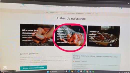 ✨ Créer une liste de naissance en ligne n’a jamais été aussi simple ! ✨ En quelques clics, vous créez votre liste, vous ajoutez vos coups de cœur et vous la partagez avec votre entourage 💕 Famille et amis peuvent participer où qu’ils soient, quand ils le souhaitent. 📱💻 Pratique, rapide et 100 % personnalisé 🎁 Un large choix de marques et de produits de qualité 💬 Et toujours nos conseils en boutique si vous le souhaitez 👉 Regardez la vidéo et lancez votre liste de naissance dès aujourd’hui 