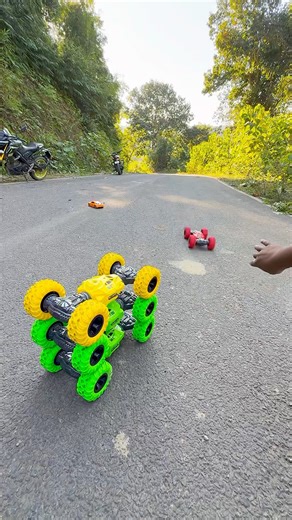 Remote control Stunt Car Racing & Review #shorts