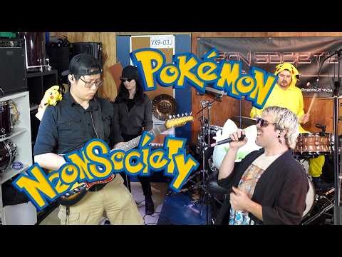 Pokémon Theme Song Rock Cover (Full Version) | Neon Society
