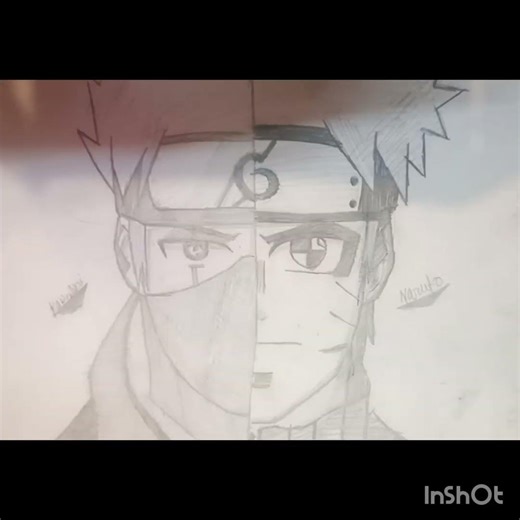 kakashi x Naruto ⚡ #art #drawing #art #creativeart #anime #trending