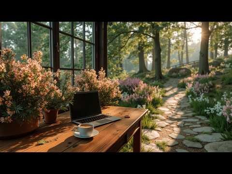 Relaxing Spring Jazz & Bossa Nova Music - Soft Instrumentals for Work and Study Focus Time