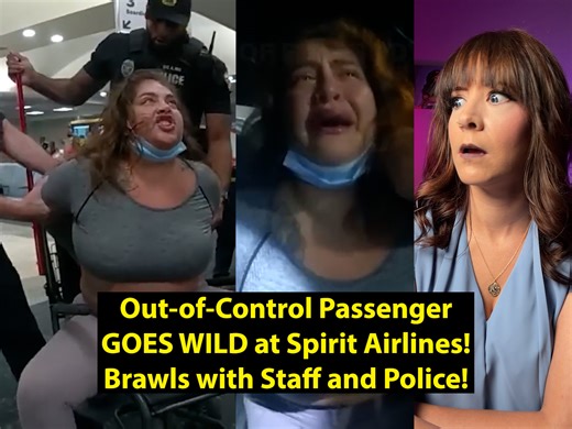 24K views · 145 reactions | Out-of-Control Passenger GOES WILD at Spirit Airlines — Brawls with Staff and Police  | Jason J | Facebook