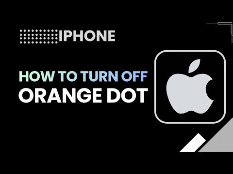 How To Turn Off Orange Dot On iPhone | Mic Indicator Explained