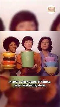From Nostalgia to Bankruptcy: The Story of Tupperware #shorts
