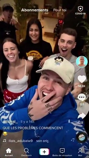 Nouveau TikTok de Lideal, Ange, Ydrissia, Kamy et Maouno