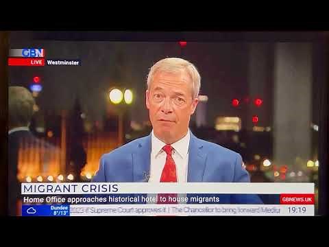 Camelot Castle refuses to house asylum seekers - Farage Show - GB NEWS