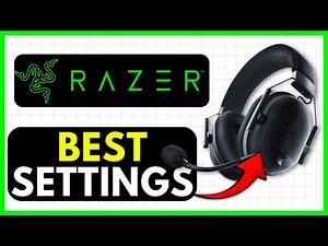 Best Razer BlackShark V2 PRO Settings (EASY) 2026