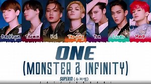 16K views · 1.1K reactions | SuperM - One (Monster & Infinity) (Lyrics) Ctto | Lawak Kerr | Facebook