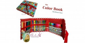 Color Book Art Storage (3 sizes) sewing pattern - Sew Modern Bags