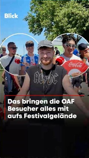 Borrowed a shopping cart on Tutti? On our way to Openair Frauenfeld!