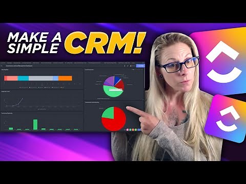 How to Set Up a Simple CRM in ClickUp EASILY and EFFECTIVELY