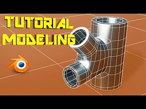 Connected pipes | different diameters | 3D Modeling Tutorial
