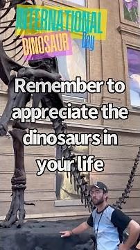 Happy International Dinosaur Day