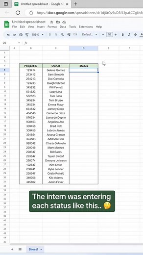 Color. Coded. Dropdowns. #exceltips #excel #spreadsheet