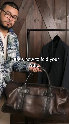 HOW TO PACK A SUIT IN A SUITCASE | Suit Packing Tips for Travel