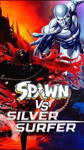 Silver Surfer vs Spawn: Who Actually Wins? 😱 #shorts #spawn #silversurfer