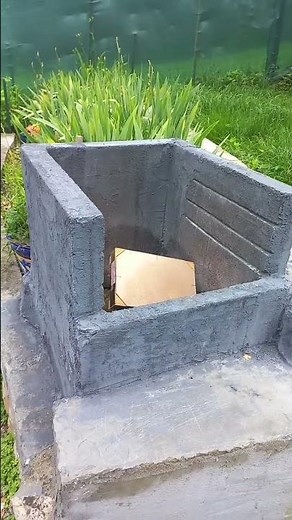 Barbecue en Siporex (béton cellulaire) + enduit