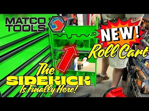 MATCO TOOLS Sidekick Roll Cart