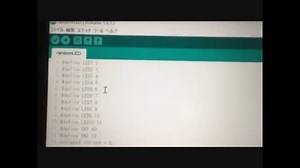 ランダム関数を使用したランダムLED点灯