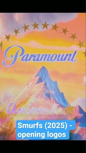 Smurfs (2025) opening logos (Paramount Animation + Domain Entertainment) (TS quality)