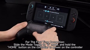 EasySMX S10 Elite Wireless Controller for Switch 2 with One-Key Wake-Up, Hall Effect Anti-Drift Joysticks, Programmable Buttons, HD Rumble, Motion Control and NFC, Multi-platform Controllers