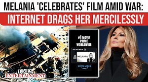 'Gross move': Melania Trump faces backlash for promoting her film amid Iran tensions