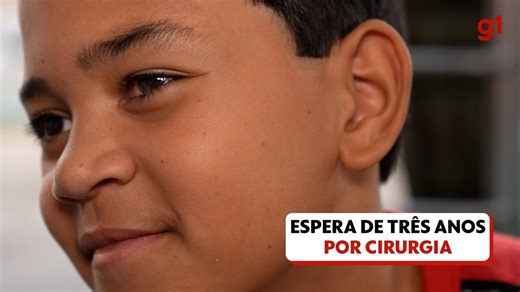 Criança vem perdendo a visão há 3 anos após acidente no olho e não consegue cirurgia