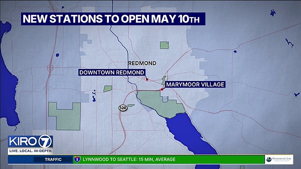 VIDEO: New light rail stations to open