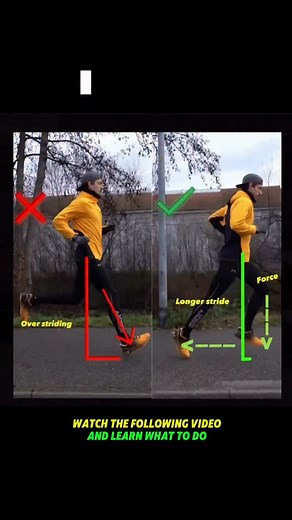 280K views · 2.1K reactions | Overstriding is braking. When the...
