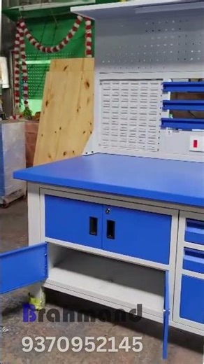 Brahmand Heavy-Duty Industrial Workstation | Tool Storage + Workbench | 9270952145