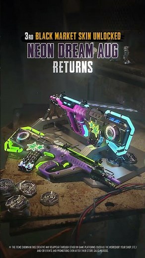 The neon vibe just never gets old like the Progressive Skin [Neon Dream - AUG] & Chroma✨