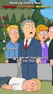 Ranking Family Guy's Funniest Adam West Moments
