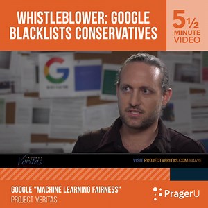834K views · 6.2K shares | BREAKING: A whistleblower comes forward to expose Google's hidden editorial bias, and a huge cache of internal Google documents have been released this morning via investigative journalist Project Veritas.  "How can Google so blatantly lie to the American public and lie to Congress—when there is a pile of evidence showing that what they're saying is untrue?"  | PragerU | Facebook