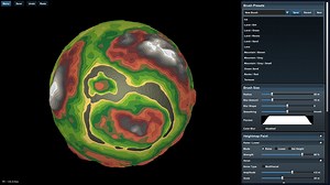 Planet Painter - Spherical terrain editor
