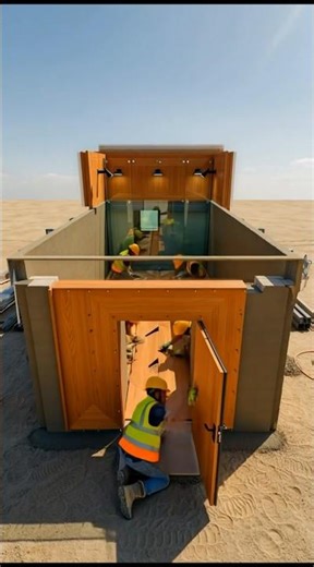 AMAZING CONSTRUCTION IN THE DESERT