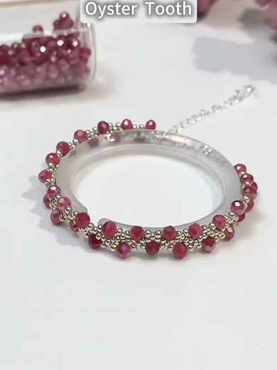 Beads: 2mm seedbeads 4mm faced crystal Thread: Fireline 6lb #beadtutorial #handmadetutorial #beadedbracelet #seedbead #seedbeads #seedbeadbracelet #handmadebracelets #handmadeshops #handmadejewelry #SmallBusiness #beaded #beadedjewelryofinstagram #beadedearrings #beads #beadsjewelry #beadsbracelet #etsyseller #etsyjewelrymaker #etsyfinds #etsysellersofinstagram #jewelrydesigner #edmonton #canada #us #newyork #losangeles #boston #vancouver #toronto #torontobeads