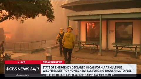 Power lines fell as Palisades Fire raged in California