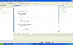 11.05_Eclipse中如何帮你写构造方法和get-set方法