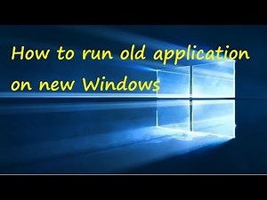 Cara install program lama supaya bisa run di Windows yang baru