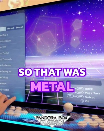 Classic Arcade Games on Pandora Box Platinum #shorts