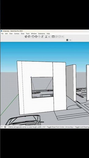 How to Create Detailed Window Designs in SketchUp | Slow vs Fast Method with Lattice Maker Extension